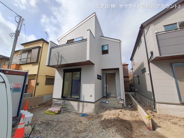 東京都江戸川区大杉２丁目の新築戸建て外構写真 2026年2月23日撮影