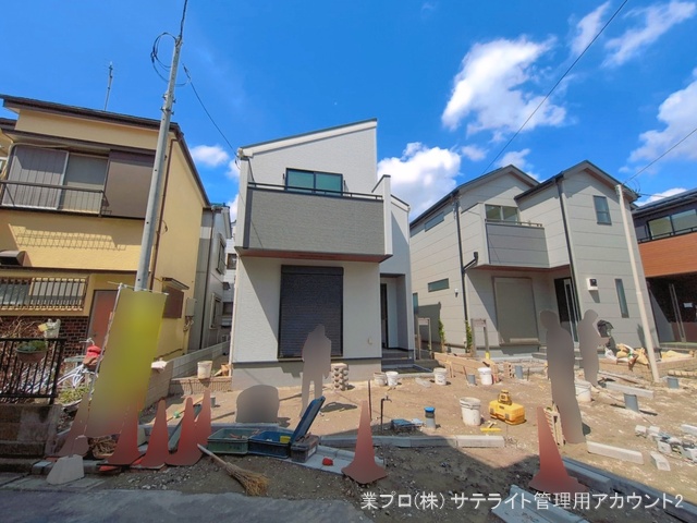 東京都江戸川区大杉２丁目の新築戸建て外構写真 2026年4月5日撮影