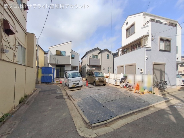 東京都江戸川区大杉２丁目の新築戸建て外構写真 2026年2月23日撮影