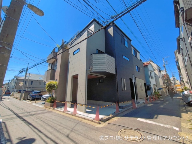 東京都江東区大島７丁目の新築戸建て外構写真 2026年4月7日撮影