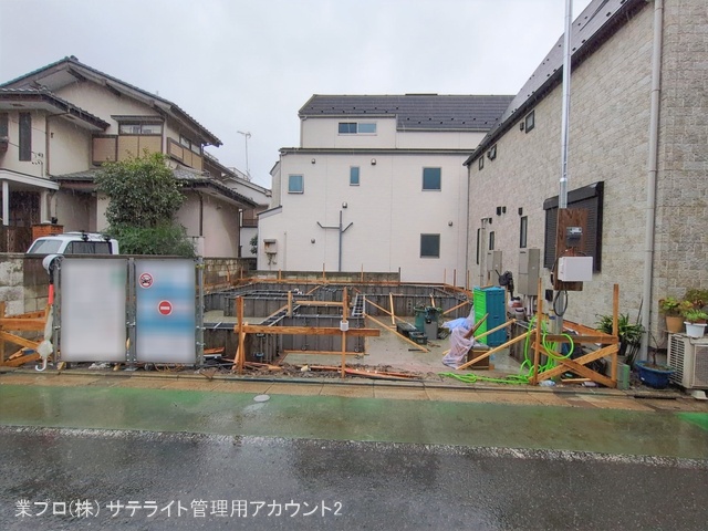 東京都江戸川区南小岩１丁目の新築戸建て基礎写真 2026年2月24日撮影