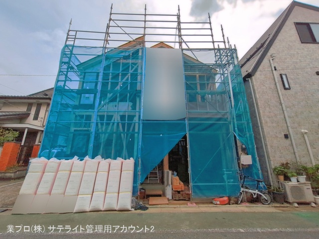 東京都江戸川区南小岩１丁目の新築戸建て上棟写真 2026年4月8日撮影