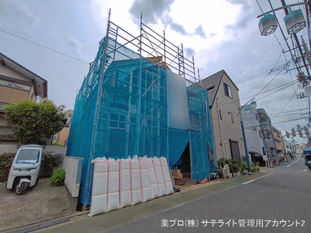 東京都江戸川区南小岩１丁目の新築戸建て上棟写真 2026年4月8日撮影