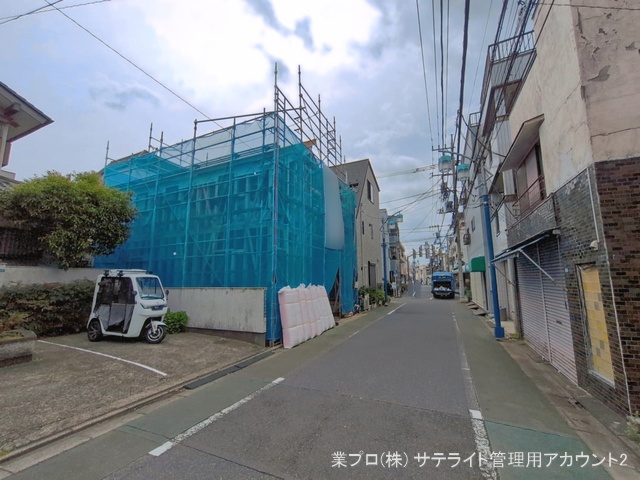 東京都江戸川区南小岩１丁目の新築戸建て上棟写真 2026年4月8日撮影