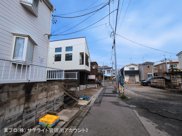 東京都江戸川区江戸川３丁目の新築戸建て外構写真 2026年3月3日撮影