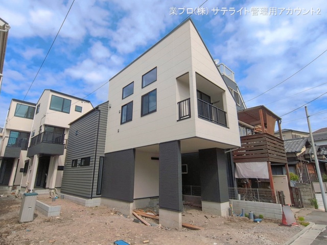 東京都江戸川区江戸川３丁目の新築戸建て外構写真 2026年4月14日撮影