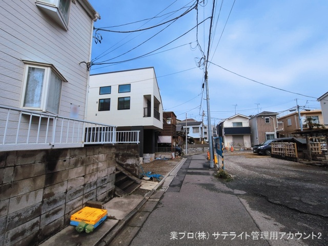 東京都江戸川区江戸川３丁目の新築戸建て外構写真 2026年3月3日撮影