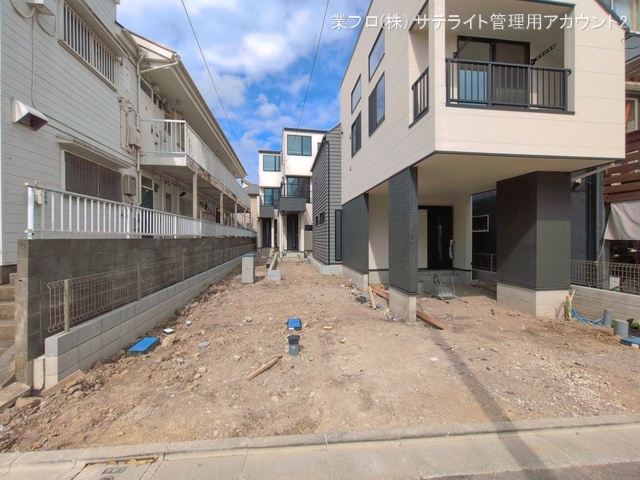 東京都江戸川区江戸川３丁目の新築戸建て外構写真 2026年4月14日撮影