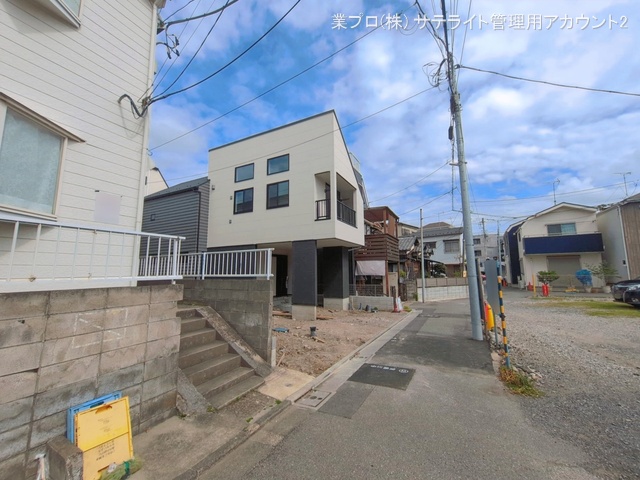 東京都江戸川区江戸川３丁目の新築戸建て外構写真 2026年4月14日撮影