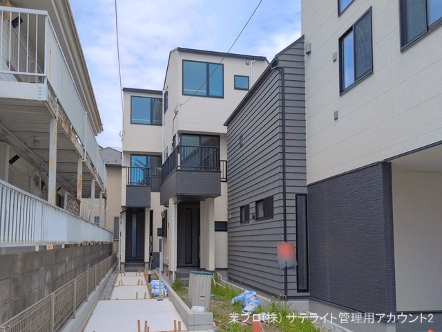 東京都江戸川区江戸川３丁目の新築戸建て外構写真 2026年6月21日撮影