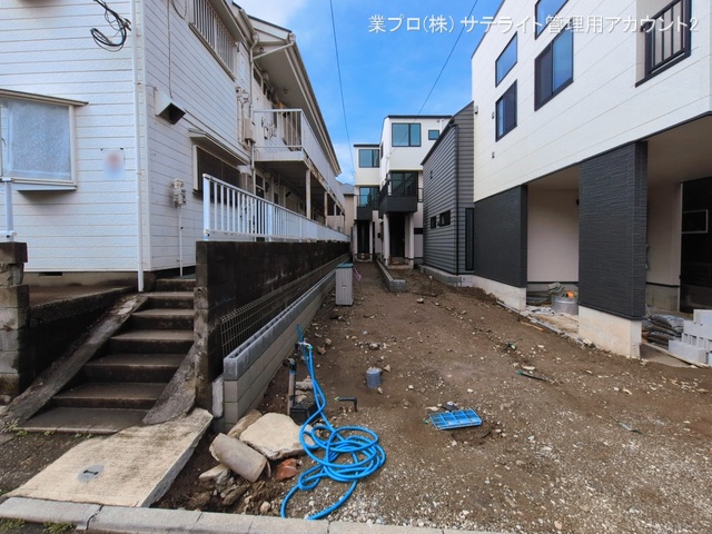 東京都江戸川区江戸川３丁目の新築戸建て外構写真 2026年3月3日撮影