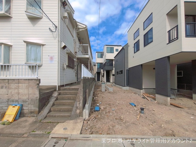 東京都江戸川区江戸川３丁目の新築戸建て外構写真 2026年4月14日撮影