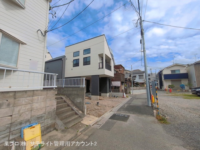 東京都江戸川区江戸川３丁目の新築戸建て外構写真 2026年4月14日撮影