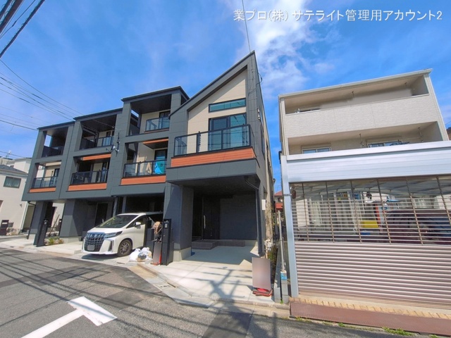 東京都江戸川区上篠崎２丁目の新築戸建て完成写真 2026年4月13日撮影