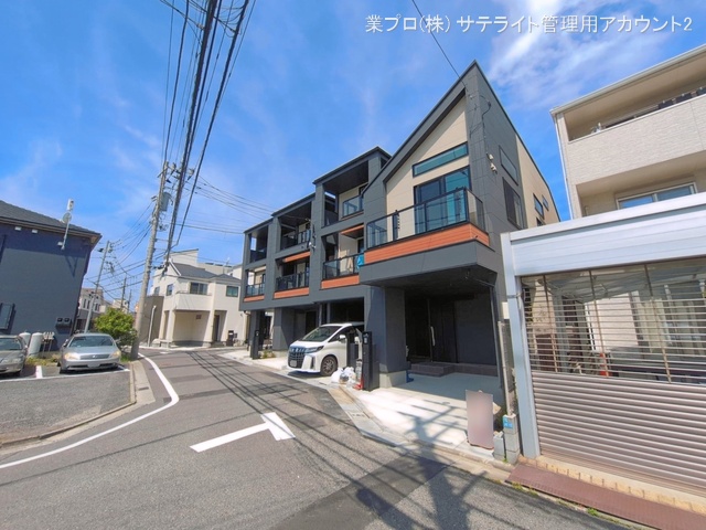 東京都江戸川区上篠崎２丁目の新築戸建て完成写真 2026年4月13日撮影