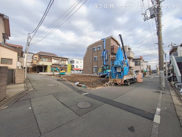 東京都江戸川区南篠崎町１丁目の新築戸建て更地・土地写真 2026年2月11日撮影