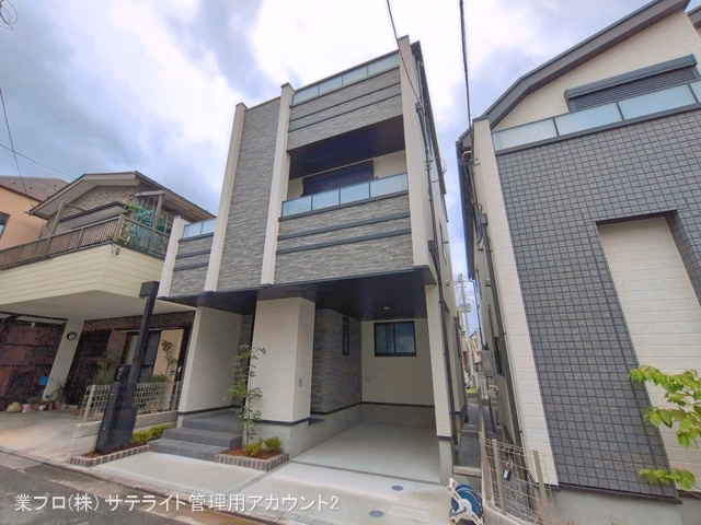 東京都江戸川区南篠崎町1丁目の新築戸建て完成写真 2026年6月14日撮影