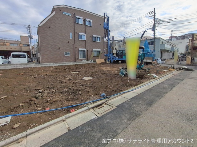 東京都江戸川区南篠崎町１丁目の新築戸建て更地・土地写真 2026年2月11日撮影