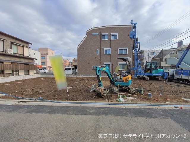 東京都江戸川区南篠崎町１丁目の新築戸建て更地・土地写真 2026年2月11日撮影