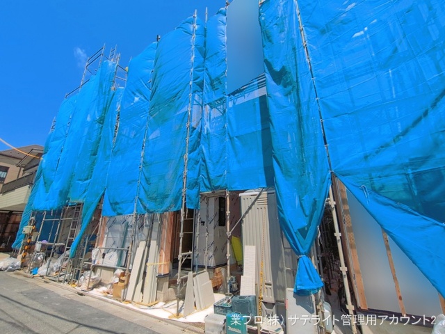 東京都江戸川区南篠崎町１丁目の新築戸建てシート写真 2026年4月15日撮影