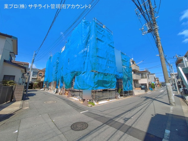 東京都江戸川区南篠崎町１丁目の新築戸建てシート写真 2026年4月15日撮影