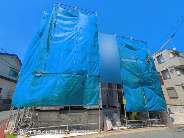 東京都江戸川区南篠崎町１丁目の新築戸建てシート写真 2026年4月15日撮影