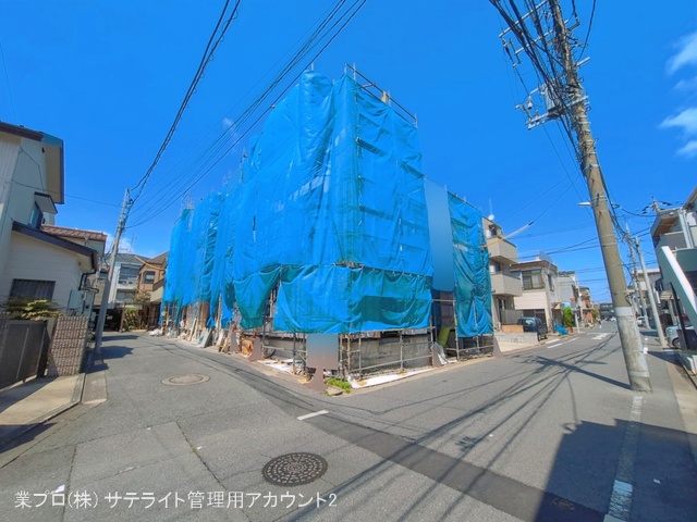 東京都江戸川区南篠崎町１丁目の新築戸建てシート写真 2026年4月15日撮影