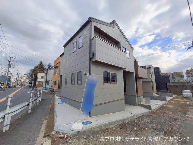 東京都江戸川区江戸川５丁目の新築戸建て外構写真 2026年2月12日撮影