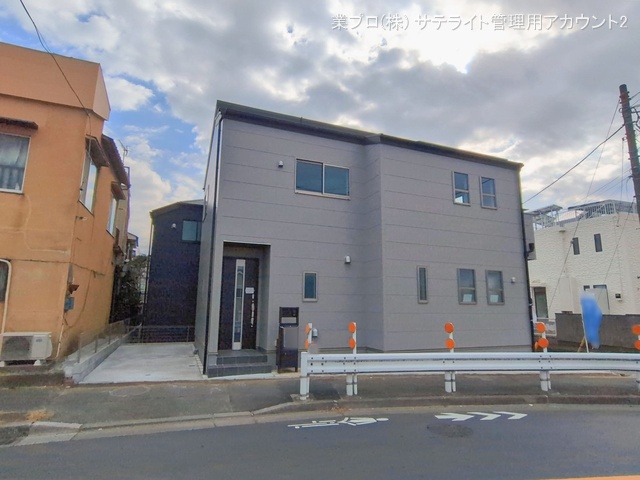 東京都江戸川区江戸川５丁目の新築戸建て外構写真 2026年2月12日撮影