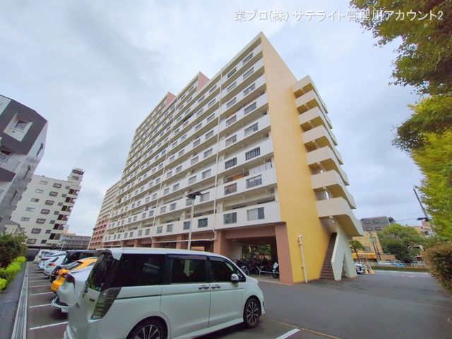 東京都江戸川区中葛西5丁目のマンション『葛西住宅』外観写真 2025年9月11日撮影