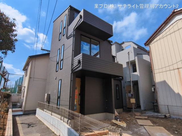 東京都江戸川区鹿骨5丁目の新築戸建て外構写真 2026年3月17日撮影