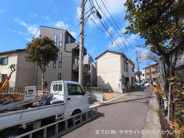 東京都江戸川区鹿骨5丁目の新築戸建て外構写真 2026年3月17日撮影