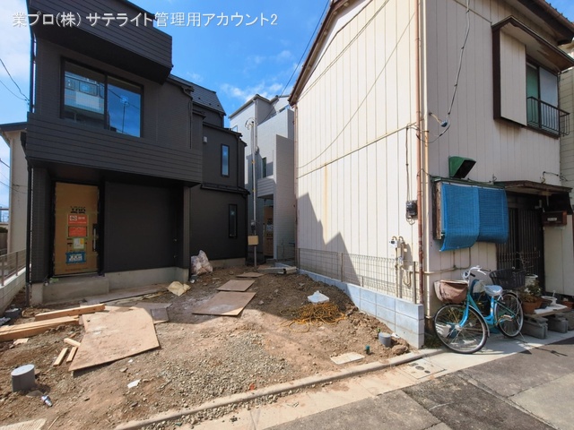 東京都江戸川区鹿骨５丁目の新築戸建て外構写真 2026年3月17日撮影