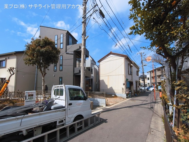 東京都江戸川区鹿骨５丁目の新築戸建て外構写真 2026年3月17日撮影