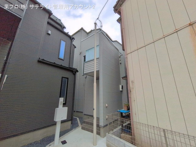 東京都江戸川区鹿骨５丁目の新築戸建て完成写真 2026年4月29日撮影