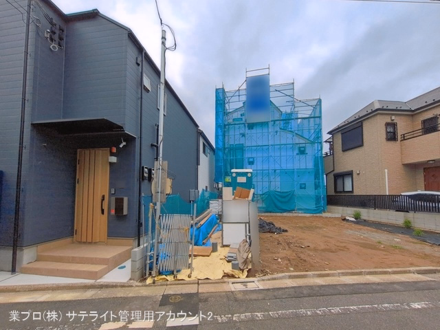 東京都江戸川区南小岩２丁目の新築戸建てシート写真 2026年6月9日撮影