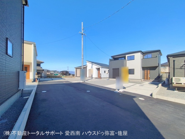 愛知県愛西市草平町六下の新築戸建て完成写真 2026年2月18日撮影