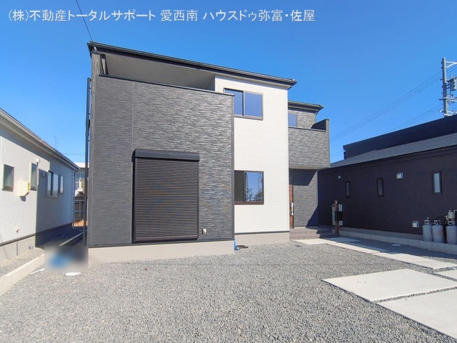 愛知県愛西市草平町六下の新築戸建て完成写真 2026年2月18日撮影