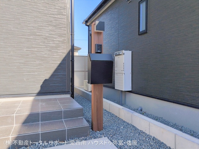 愛知県愛西市草平町六下の新築戸建て完成写真 2026年2月18日撮影