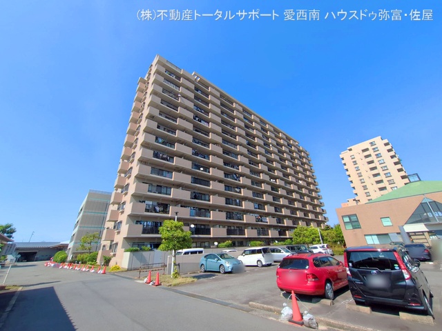 愛知県海部郡蟹江町本町５丁目のマンション『ライオンズマンションニューシティ蟹江二番館』外観写真 2025年6月3日撮影