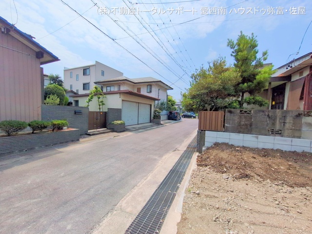 愛知県津島市唐臼町油田の新築戸建て更地・土地写真 2025年7月7日撮影