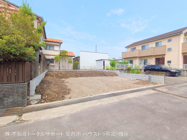 愛知県津島市唐臼町油田の新築戸建て更地・土地写真 2025年7月7日撮影