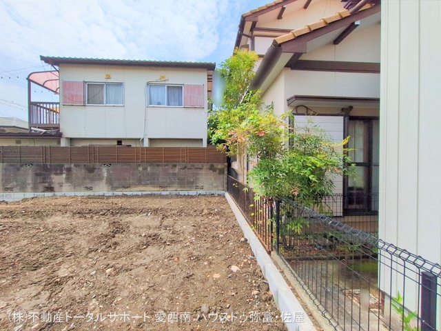 愛知県津島市唐臼町油田の新築戸建て更地・土地写真 2025年7月7日撮影