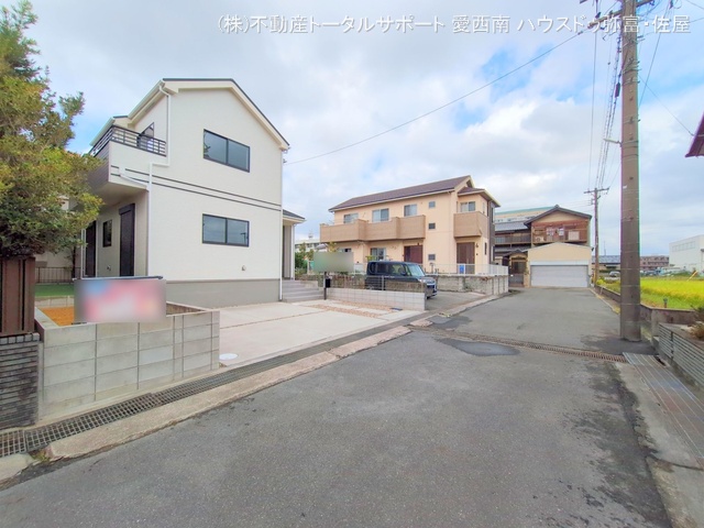 愛知県津島市唐臼町油田の新築戸建て完成写真 2025年9月30日撮影