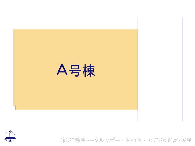 愛知県津島市唐臼町油田の新築戸建て全体区画図 ※図面と異なる場合は現況を優先