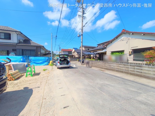 愛知県津島市宮川町2丁目の新築戸建て基礎写真 2025年7月24日撮影