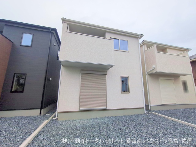 愛知県津島市宮川町2丁目の新築戸建て完成写真 2025年11月4日撮影