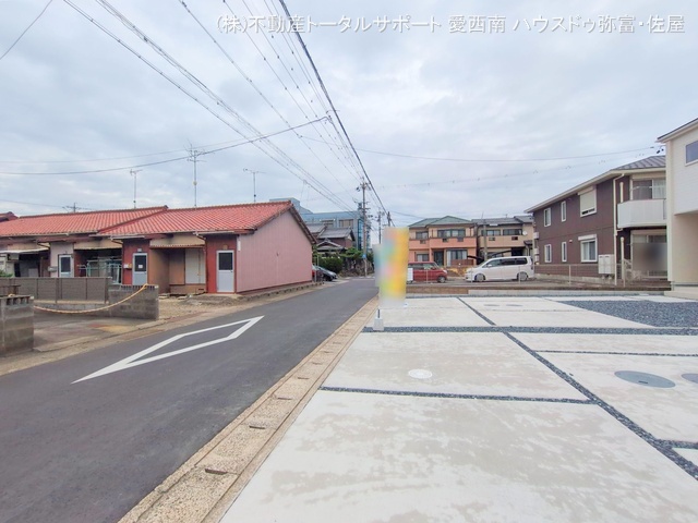 愛知県津島市宮川町2丁目の新築戸建て完成写真 2025年11月4日撮影