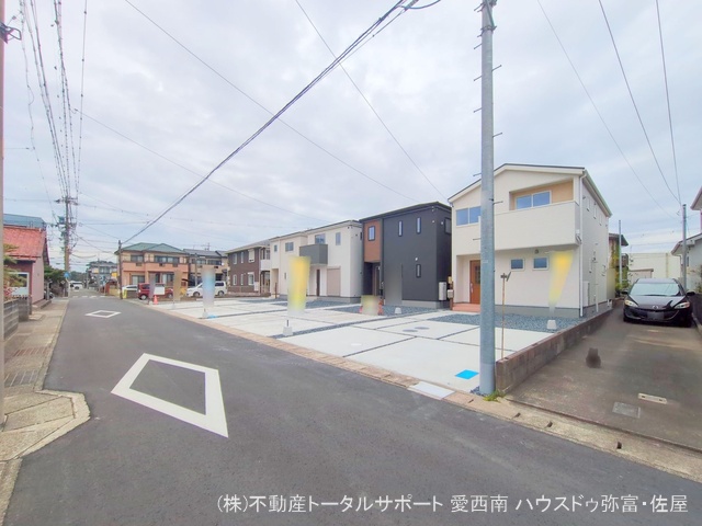 愛知県津島市宮川町2丁目の新築戸建て完成写真 2025年11月4日撮影