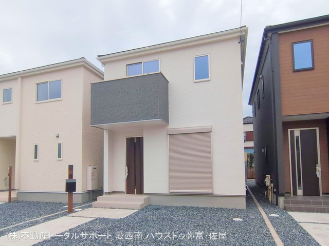 愛知県津島市宮川町2丁目の新築戸建て完成写真 2025年11月4日撮影